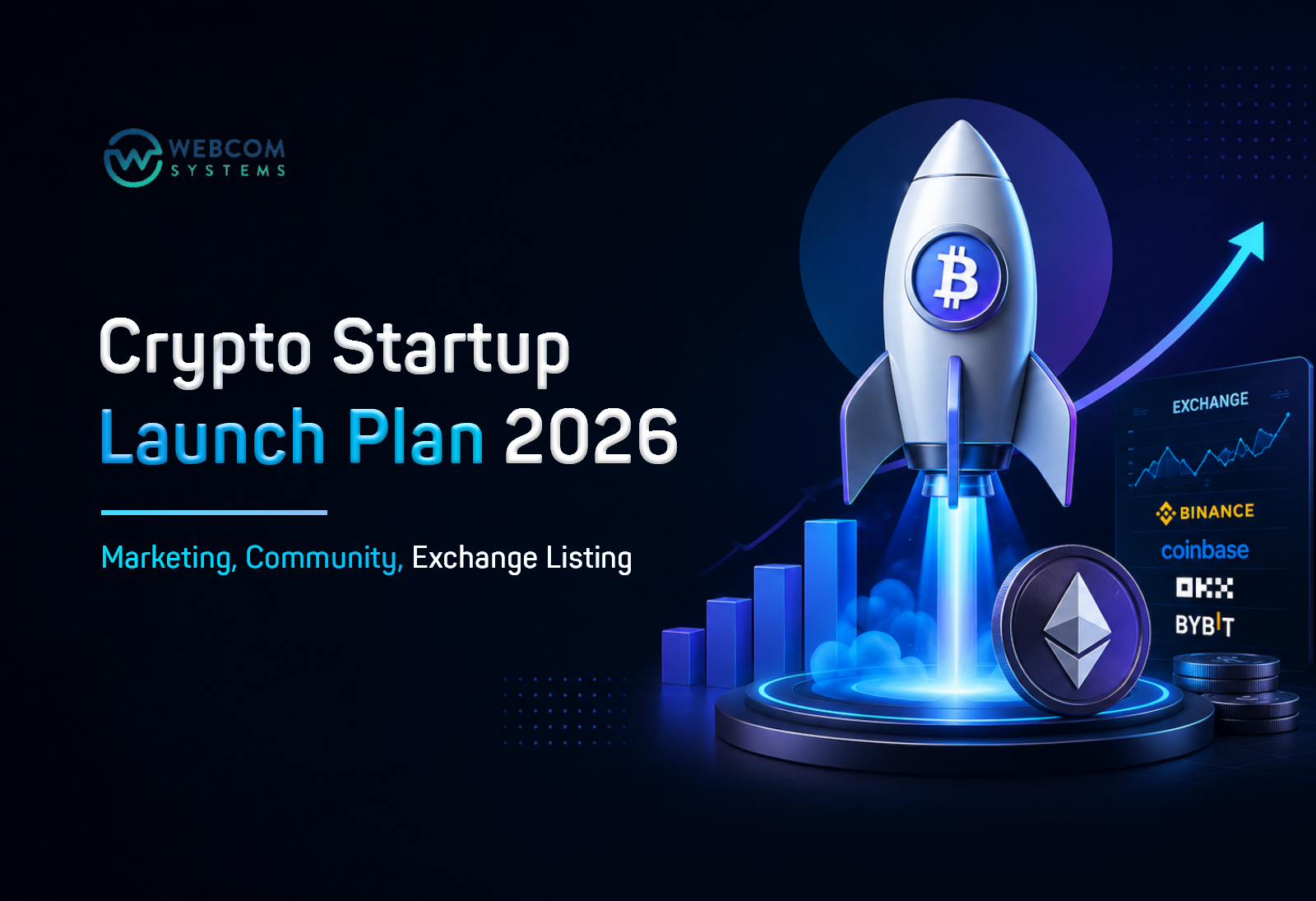 Crypto Startup Launch Plan 2026: Marketing & Exchange Listing
